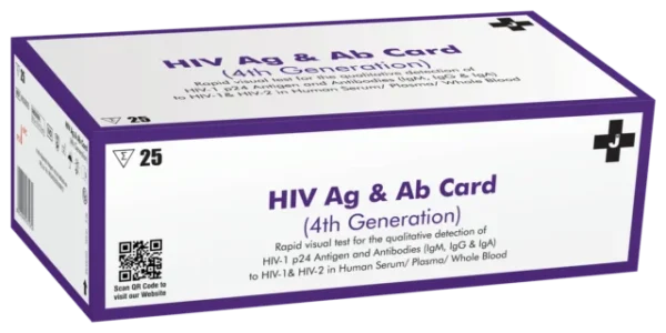 HIV Ag & Ab Card (4th Generation)